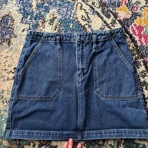 Denim skirt